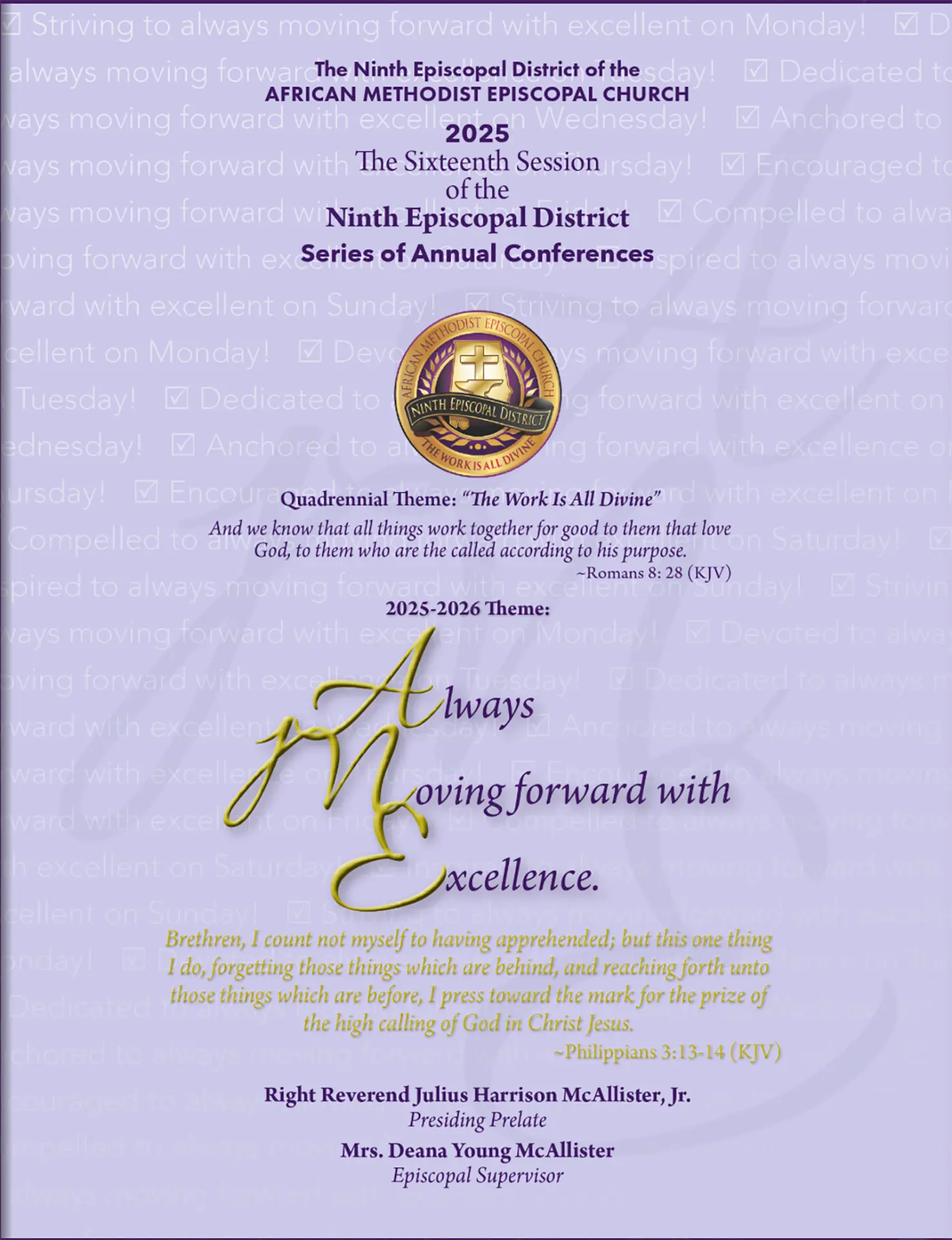 Annual Conference Series Cover